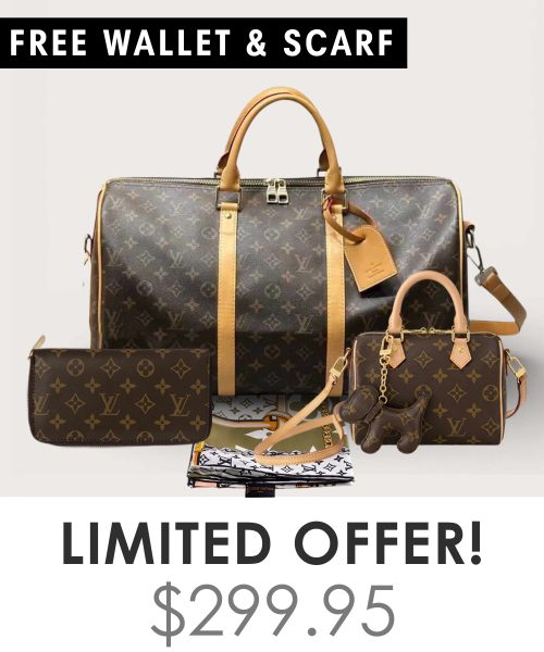 Big bag + Nano speedy + Gifts (Free LV Wallet + Free LV Silk Scarf)