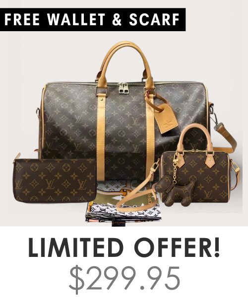 Big bag + Nano speedy + Gifts (Free LV Wallet + Free LV Silk Scarf)