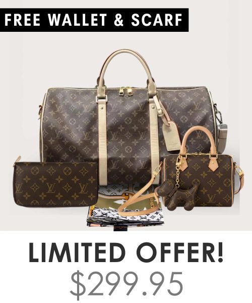 Big bag + Nano speedy + Gifts (Free LV Wallet + Free LV Silk Scarf)