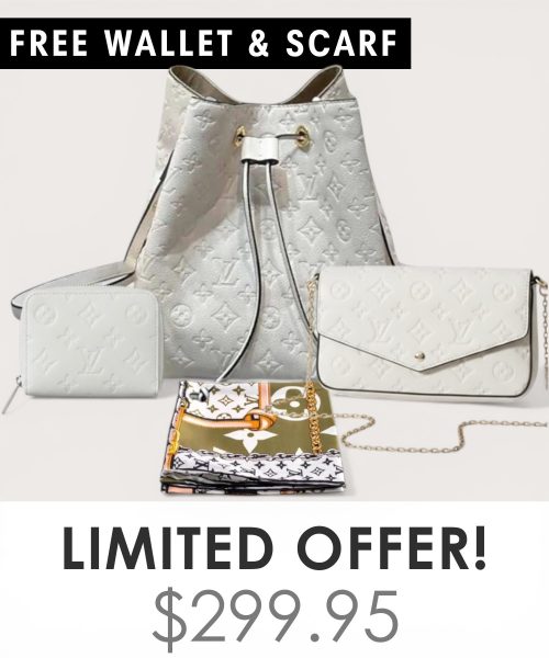 Big bag + Pochette Felicie Mini + Gifts(Free LV Wallet + Free LV Silk Scarf)