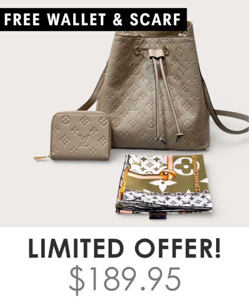 Big Bag + Gifts (FREE LV Wallet & FREE LV Scarf)