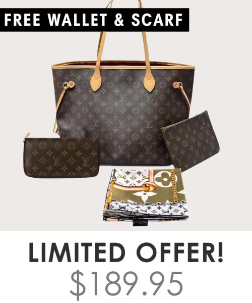 Big Bag + Gifts (FREE LV Wallet & FREE LV Scarf)