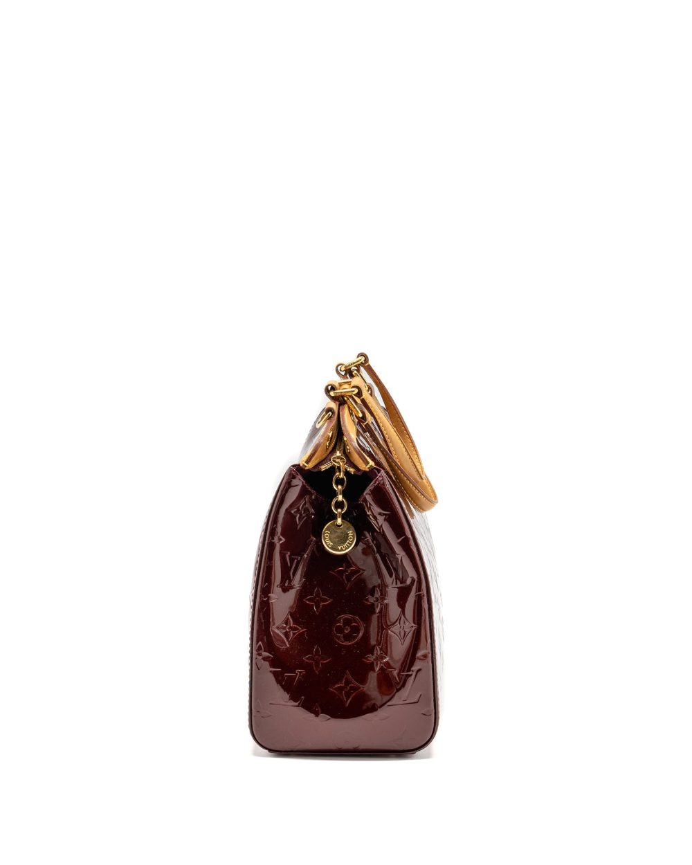 AAA Replica Louis Vuitton LV VERNIS BREA PATENT BURGUNDY AMARANTE GHW