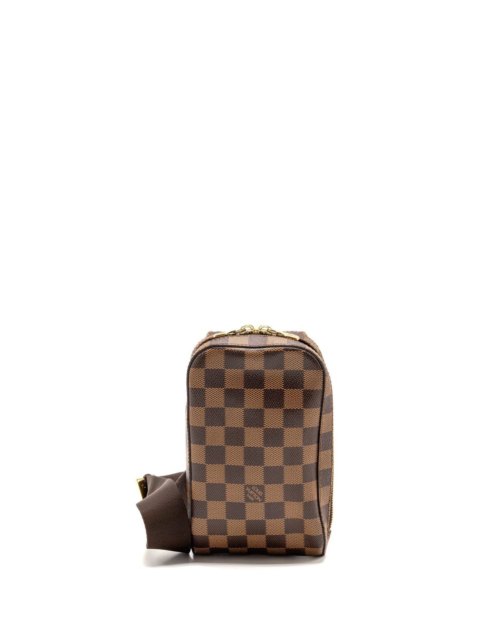 AAA Replica Louis Vuitton LV GERONIMOS BELT BAG DAMIER CANVAS GHW