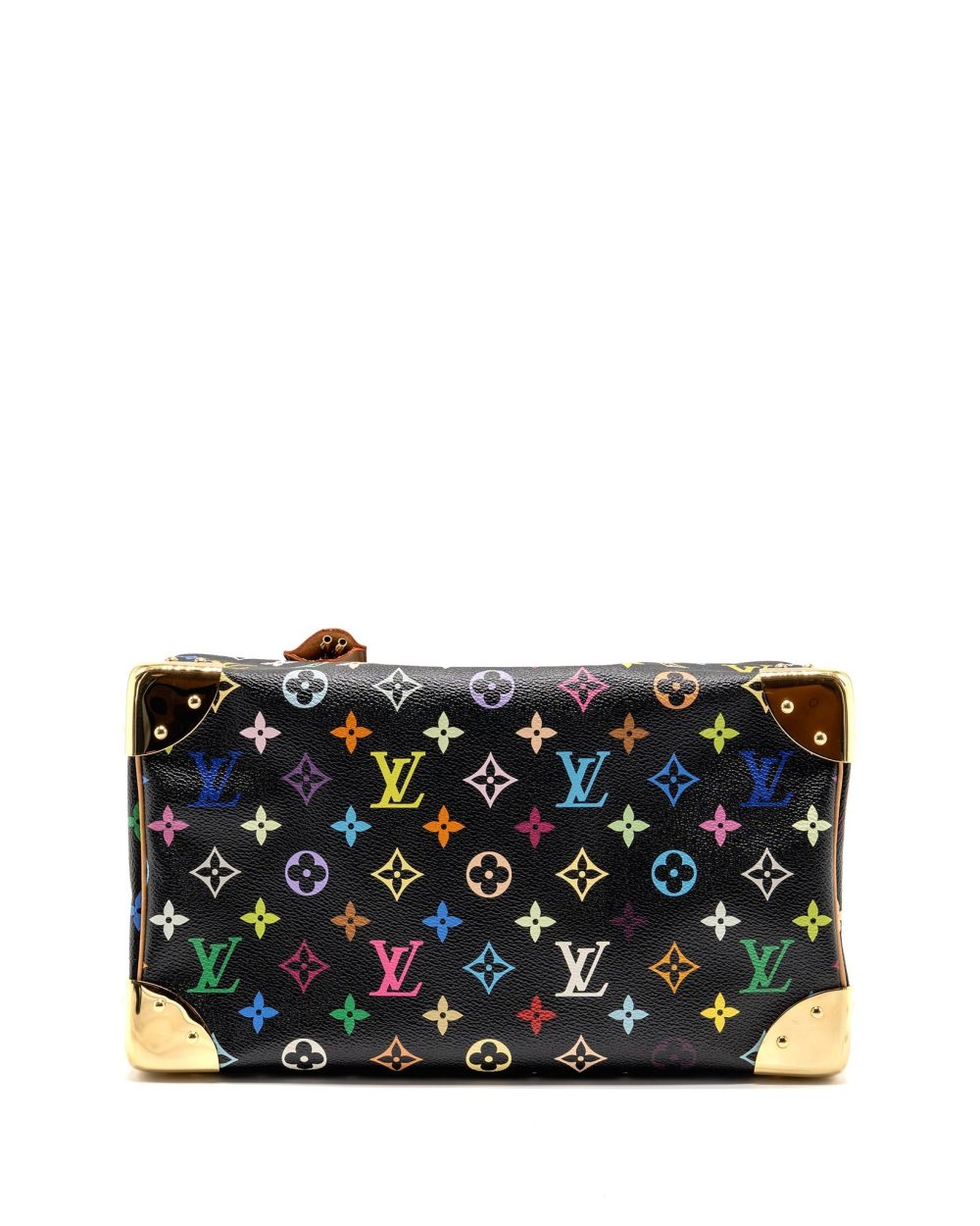 AAA Replica Louis Vuitton LV X TAKASHI MURAKAMI SPEEDY 30 LIMITED EDITION MULTICOLOURED MONOGRAM CANVAS BLACK GHW