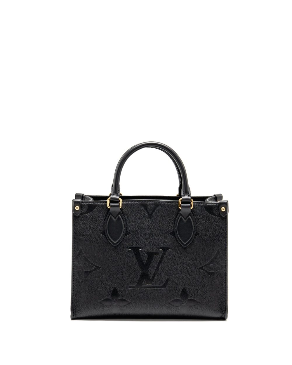AAA Replica Louis Vuitton LV ONTHEGO PM MONOGRAM EMPREINTE LEATHER BLACK GHW