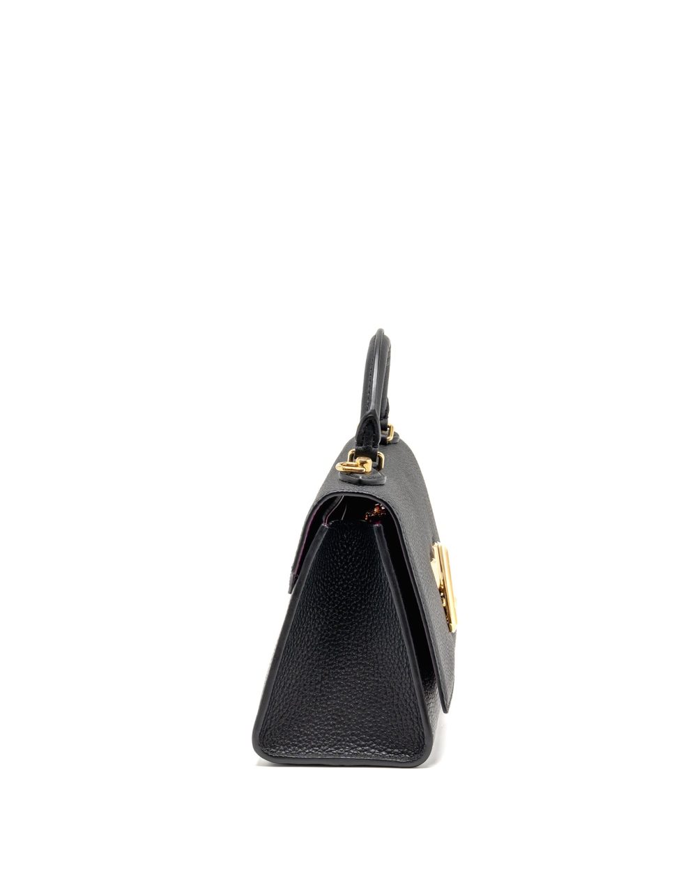 AAA Replica Louis Vuitton LV TWIST ONE HANDLE PM TAURILLON LEATHER BLACK/PINK GHW