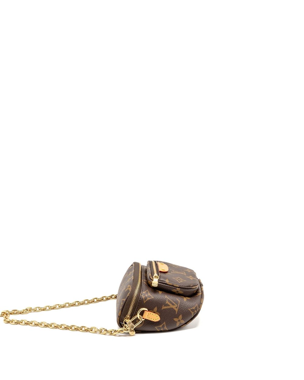 AAA Replica Louis Vuitton LV MINI BUMBAG MONOGRAM CANVAS GHW