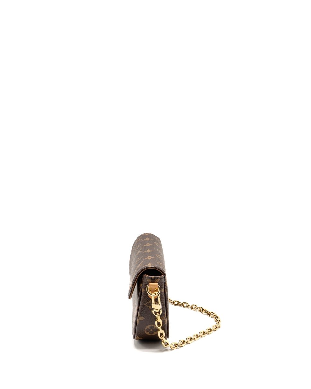 AAA Replica Louis Vuitton LV IVY WALLET ON CHAIN MONOGRAM CANVAS GHW