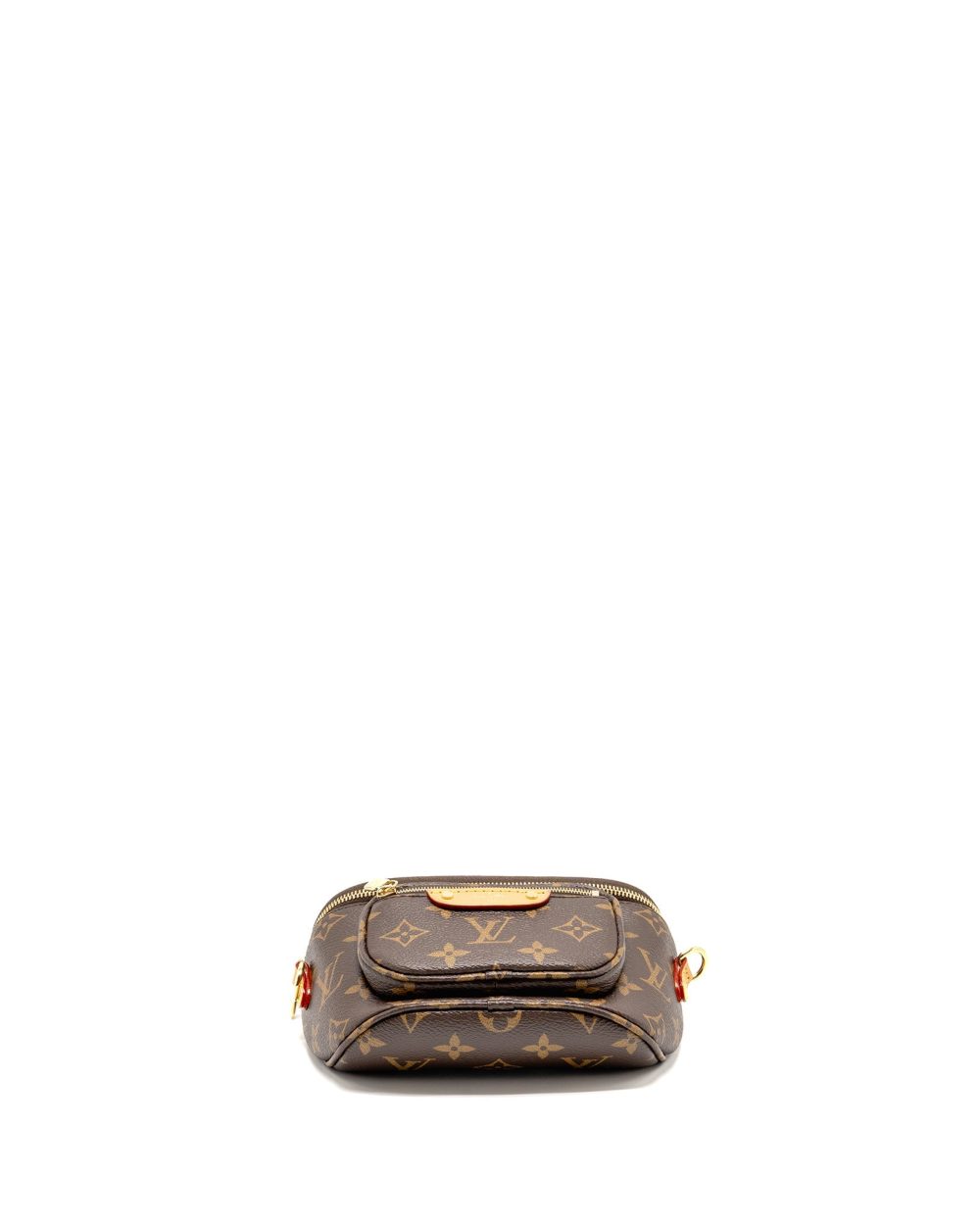 AAA Replica Louis Vuitton LV MINI BUMBAG MONOGRAM CANVAS GHW