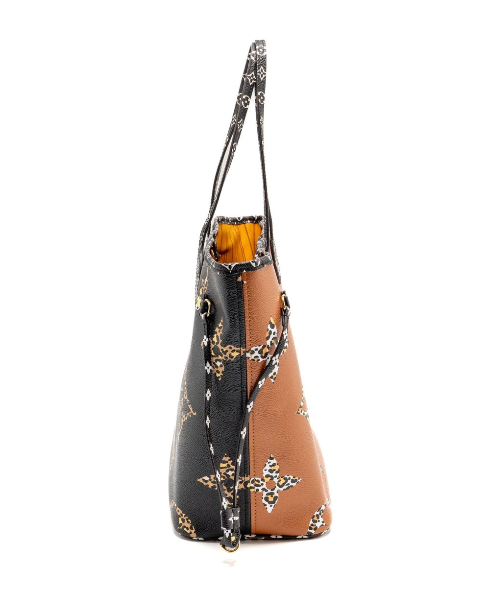 AAA Replica Louis Vuitton LV NEVERFULL MM GIANT MONOGRAM CANVAS MULTICOLOUR GHW