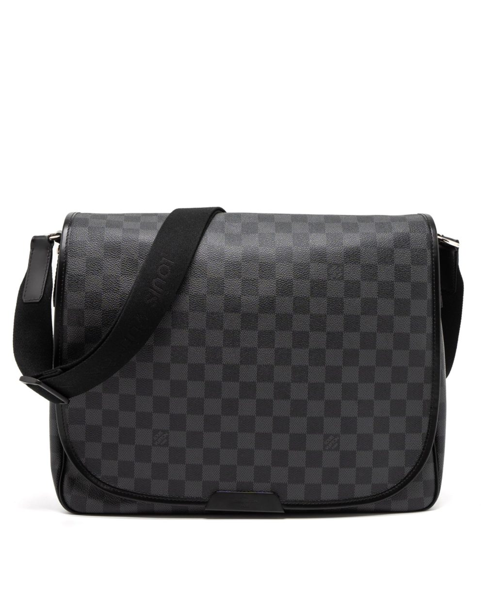 AAA Replica Louis Vuitton LV LARGE MESSENGER BAG DAMIER GRAPHITE CANVAS SHW