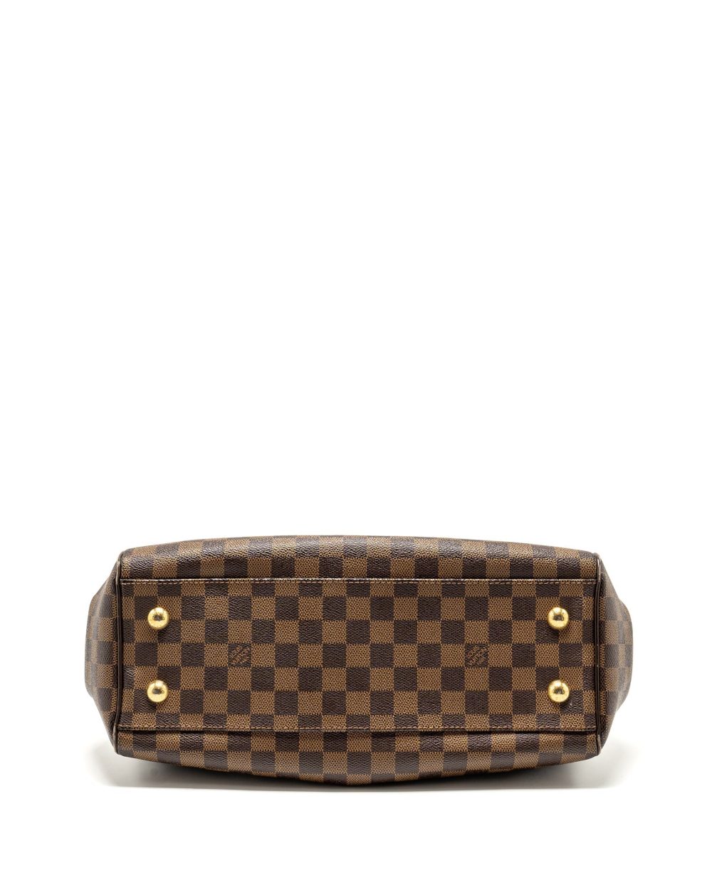 AAA Replica Louis Vuitton LV TREVI TOTE BAG DAMIER EBENE CANVAS GHW