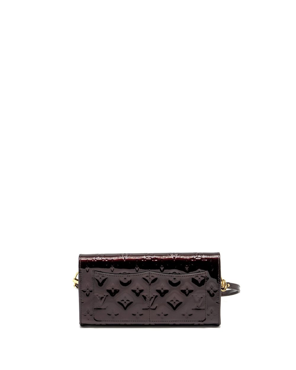 AAA Replica Louis Vuitton LV ROSSMORE MM MONOGRAM VERNIS AMARANTE GHW