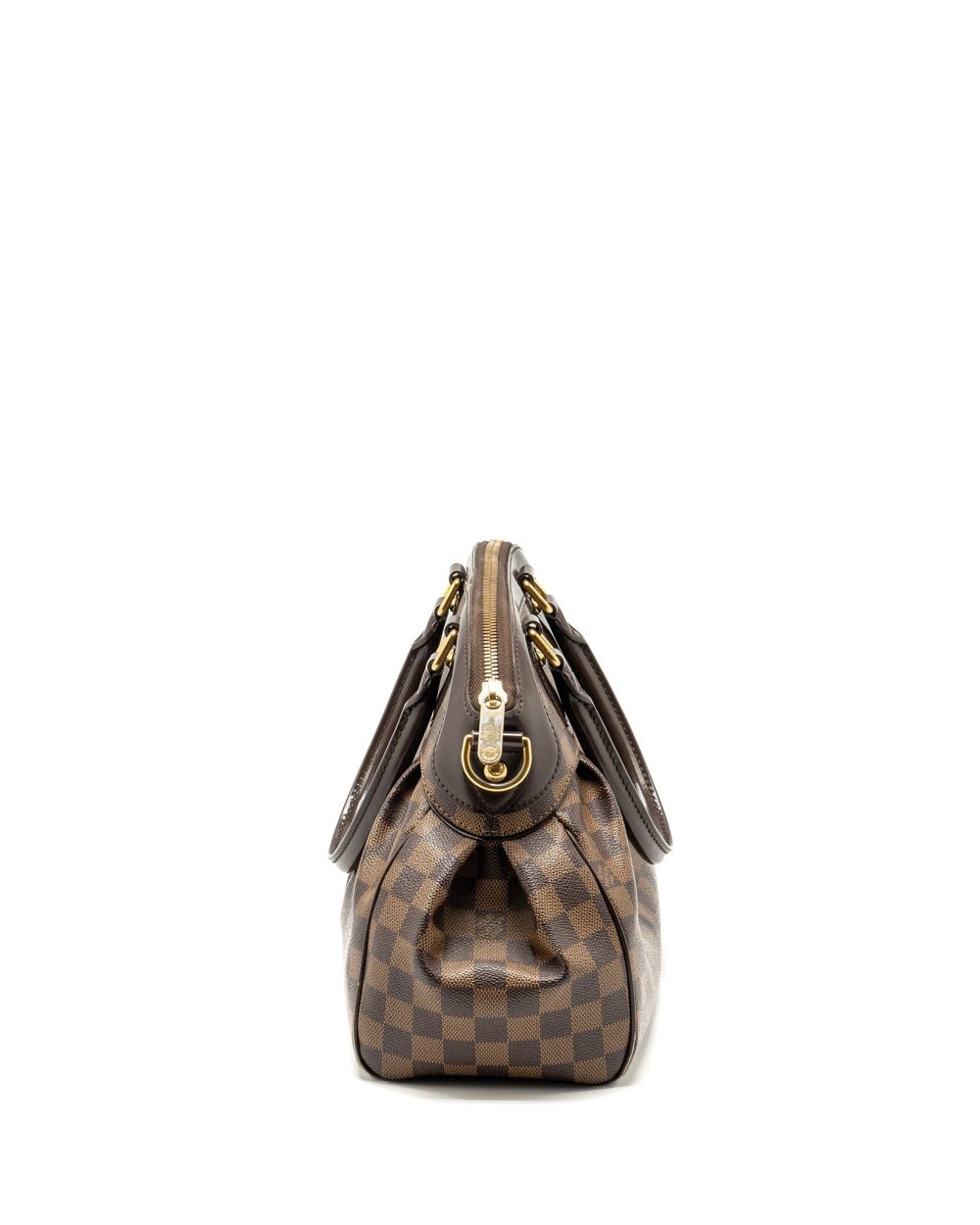 AAA Replica Louis Vuitton LV TREVI TOTE BAG DAMIER EBENE CANVAS GHW