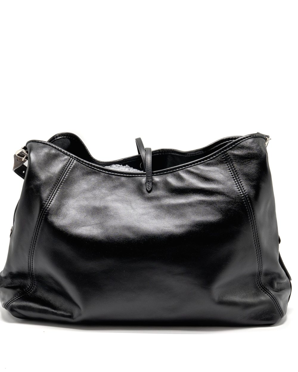 AAA Replica Louis Vuitton LV CARRYALL VIBE MM LAMBSKIN/MONOGRAM CANVAS BLACK SHW