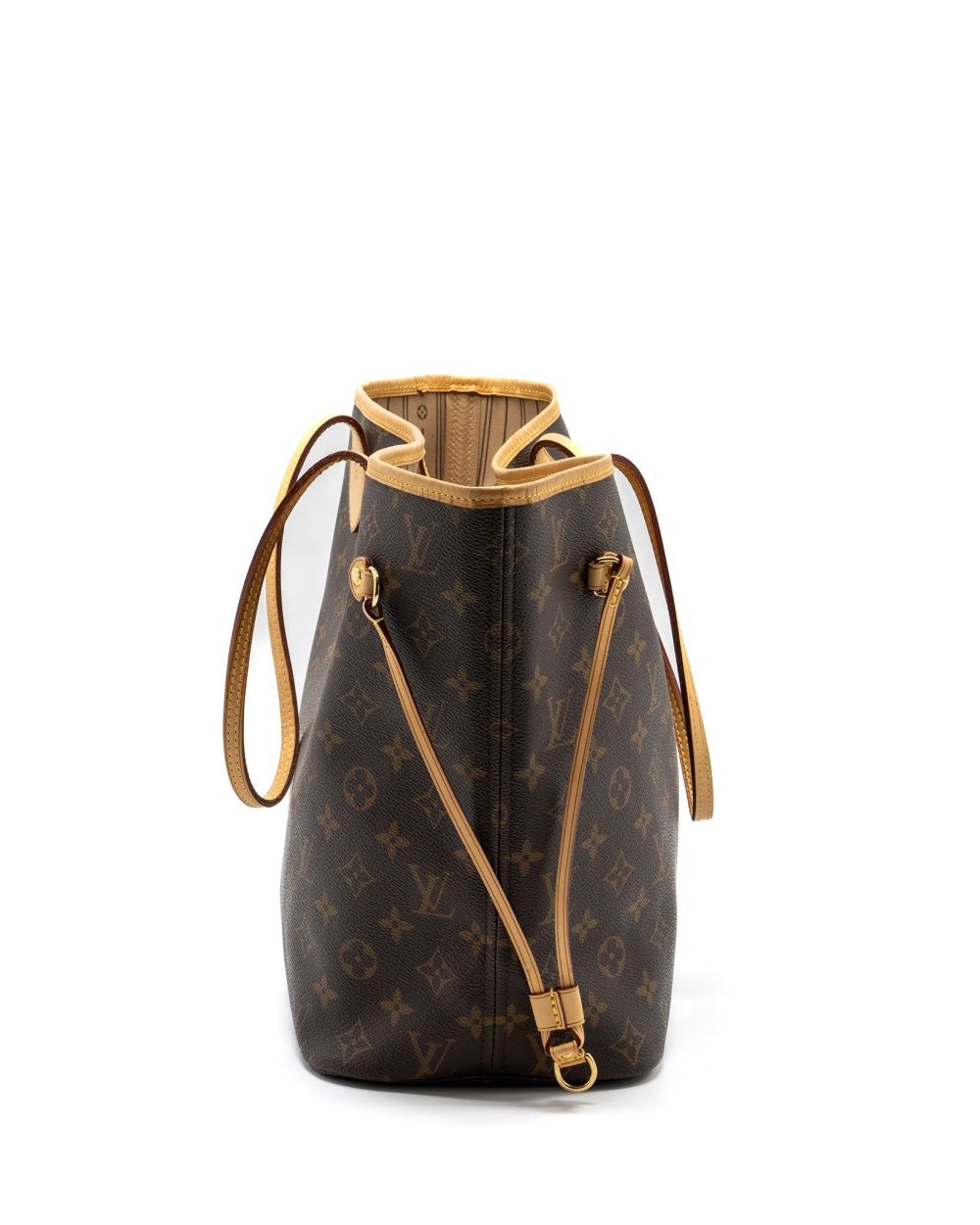 AAA Replica Louis Vuitton LV LOUIS VUTTION NEVERFULL MM MONOGRAM CANVAS GHW