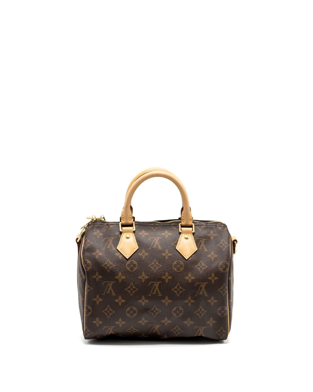 AAA Replica Louis Vuitton LV SPEEDY BANDOULIERE 25 MONOGRAM CANVAS GHW