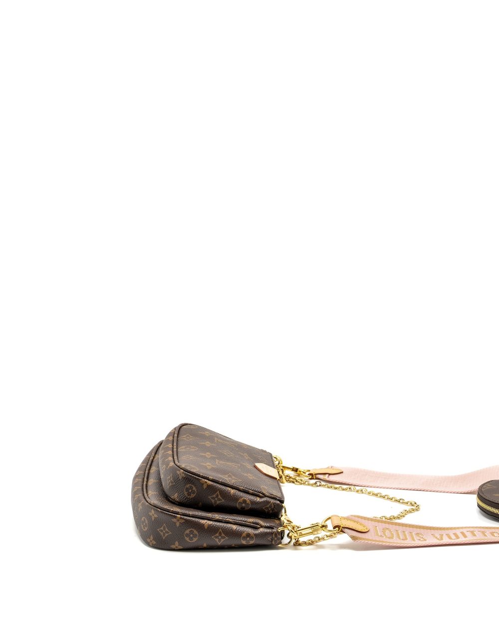 AAA Replica Louis Vuitton LV MULTI POCHETTE ACCESSORIES MONOGRAM CANVAS GHW 