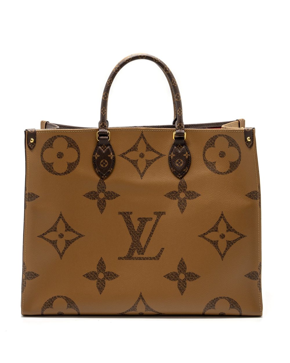 AAA Replica Louis Vuitton LV ONTHEGO GM MONOGRAM CANVAS / MONOGRAM REVERSE CANVAS GHW