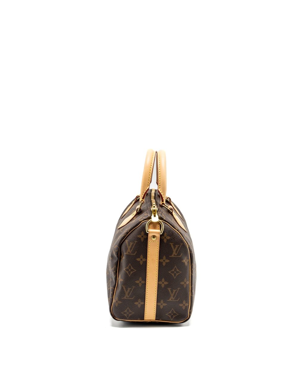 AAA Replica Louis Vuitton LV SPEEDY BANDOULIERE 25 MONOGRAM CANVAS GHW