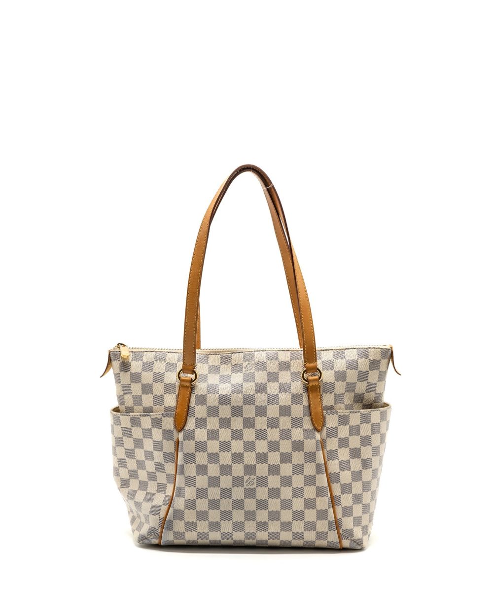 AAA Replica Louis Vuitton LV TOTALLY TOTE BAG DAMIER AZUR GHW