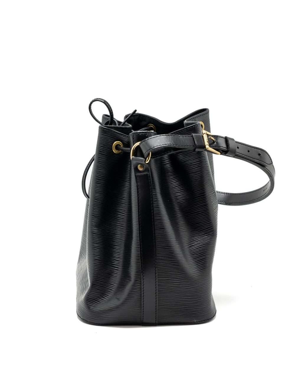 AAA Replica Louis Vuitton LV PETIT NOE EPI LEATHER BLACK GHW