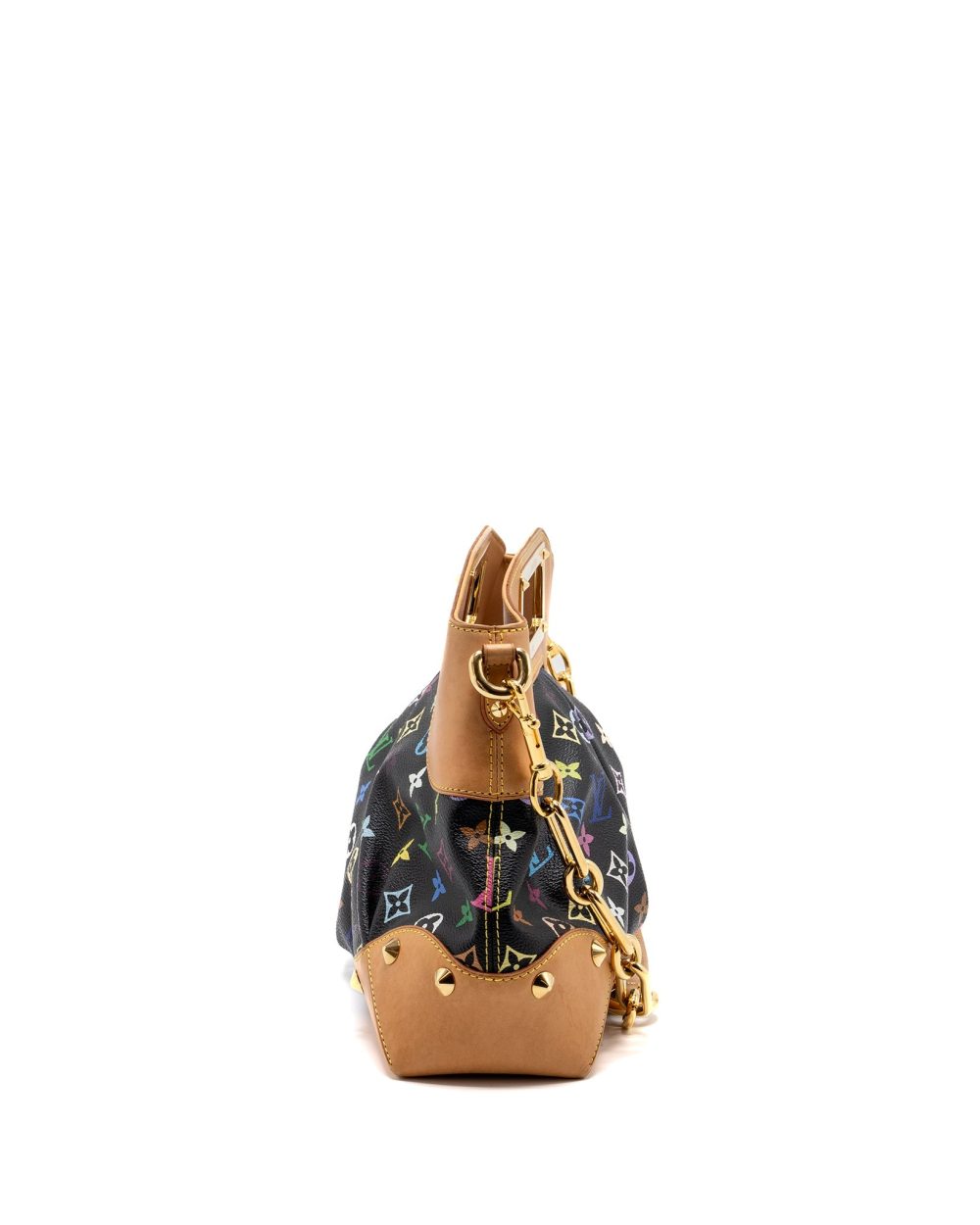 AAA Replica Louis Vuitton LV JUDY MM MULTICOLOR MONOGRAM BLACK GHW 