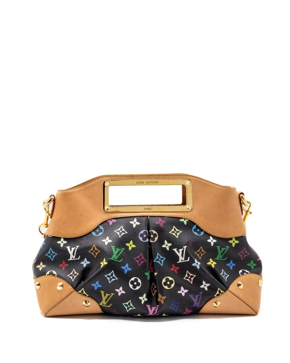 AAA Replica Louis Vuitton LV JUDY MM MULTICOLOR MONOGRAM BLACK GHW