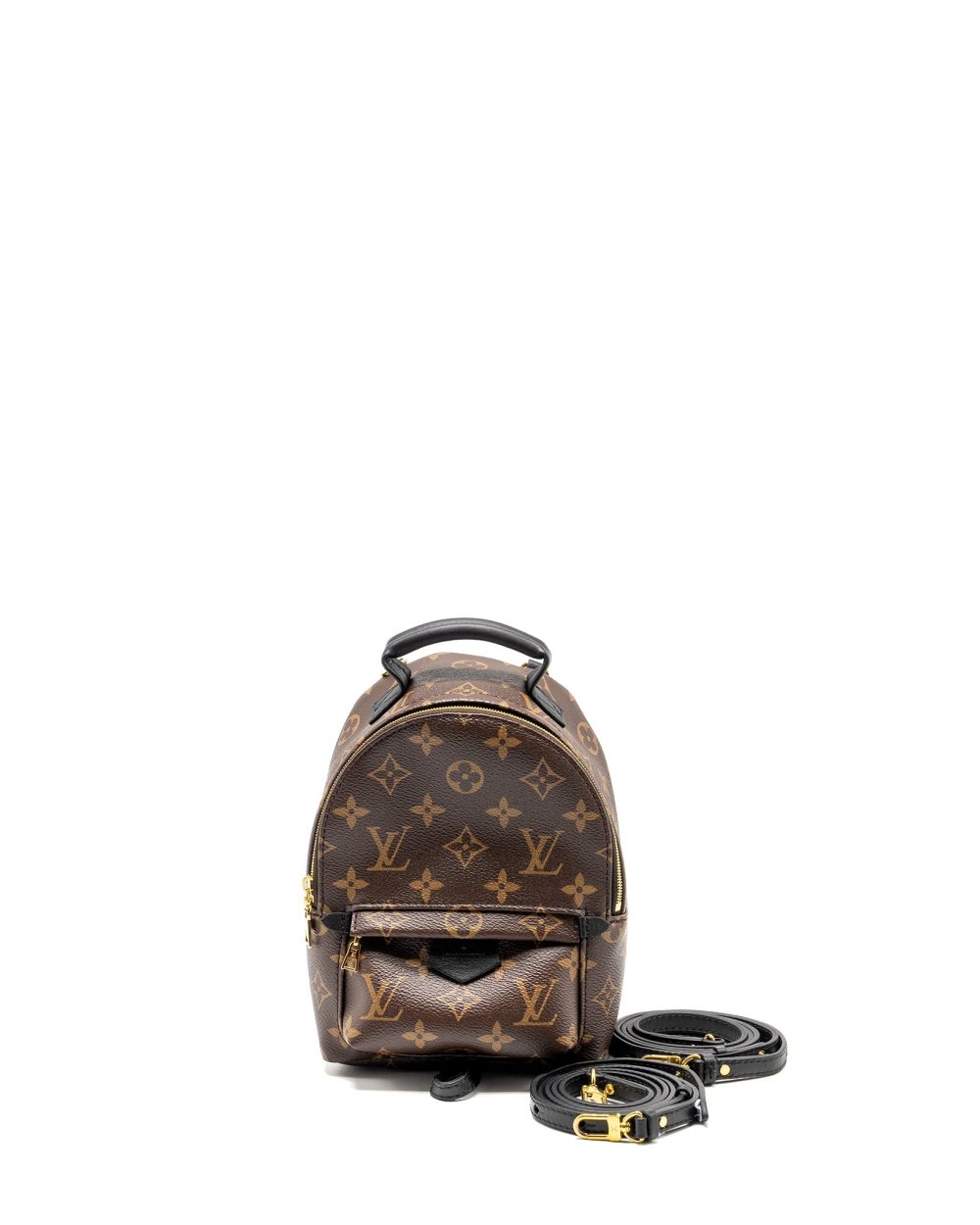 AAA Replica Louis Vuitton LV MINI PALM SPRING BACKPACK MONOGRAM CANVAS GHW