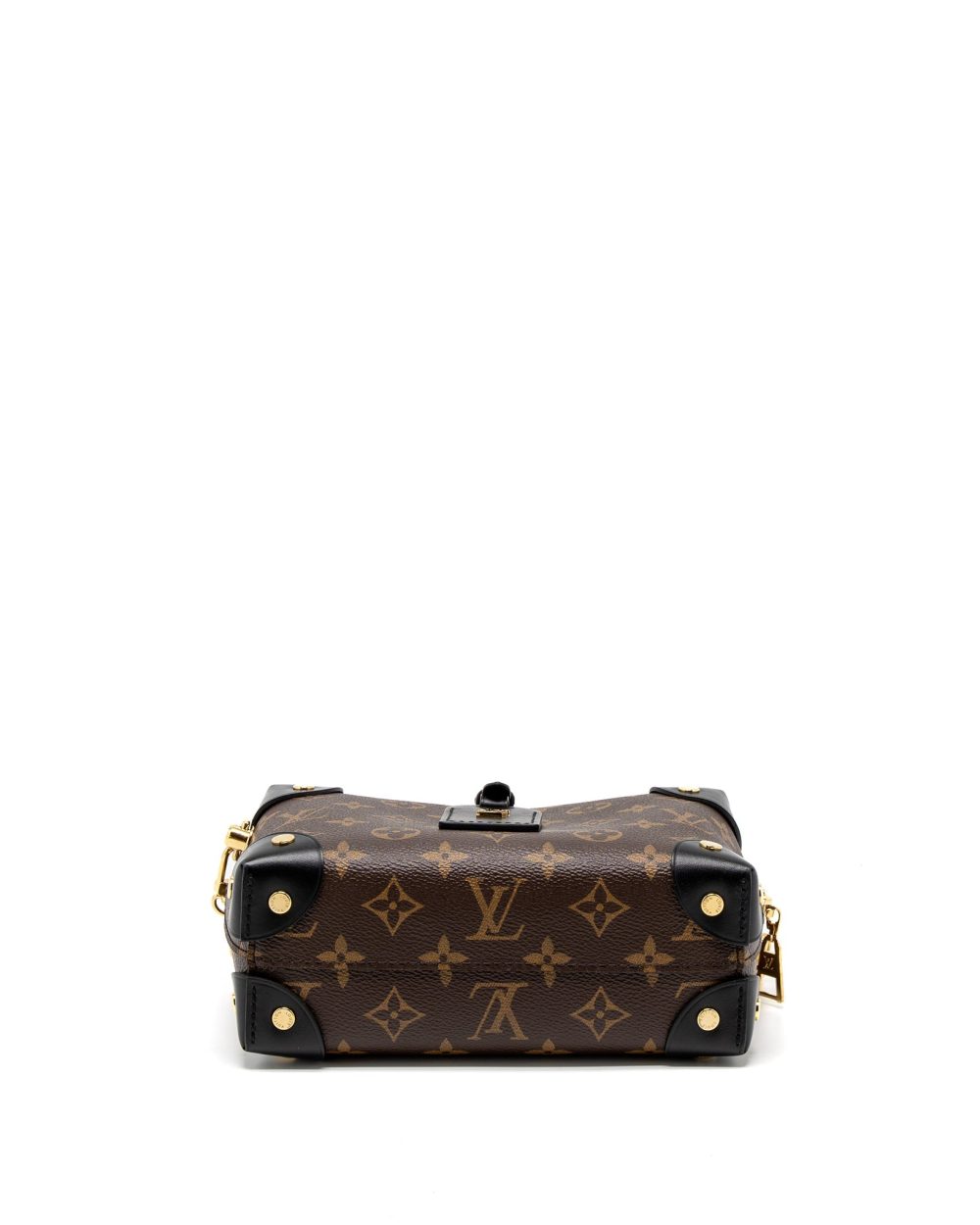 AAA Replica Louis Vuitton LV PETITE MALLE SOUPLE MONOGRAM CANVAS BLACK GHW (NEW VERSION)