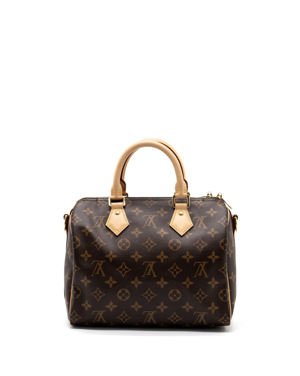 AAA Replica Louis Vuitton LV SPEEDY BANDOULIERE 25 MONOGRAM CANVAS GHW