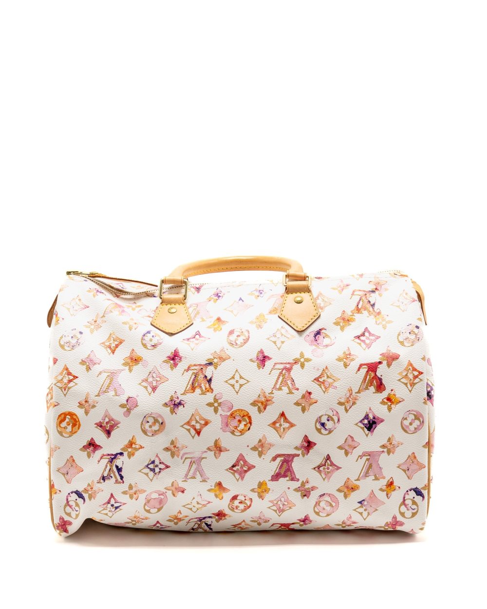 AAA Replica Louis Vuitton LV SPEEDY 35 BOSTON BAG WATERCOLOR MONOGRAM CANVAS MULTICOLOUR GHW