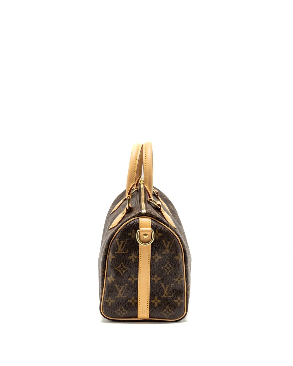 AAA Replica Louis Vuitton LV SPEEDY BANDOULIERE 25 MONOGRAM CANVAS GHW