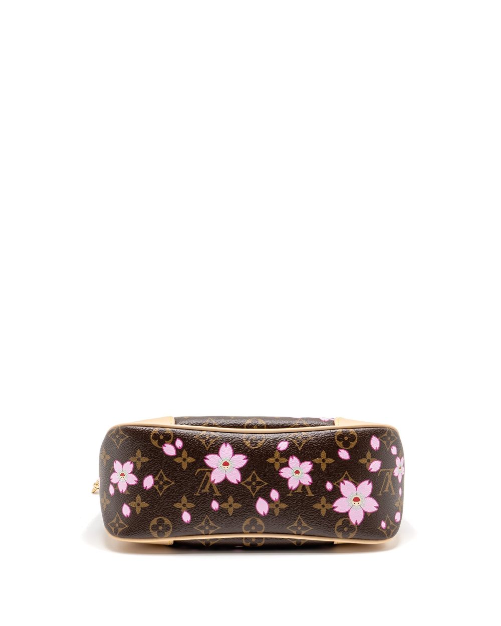 AAA Replica Louis Vuitton LV X TAKASHI MURAKAMI BOULOGNE PM CHERRY BLOSSOM MONOGRAM CANVAS GHW