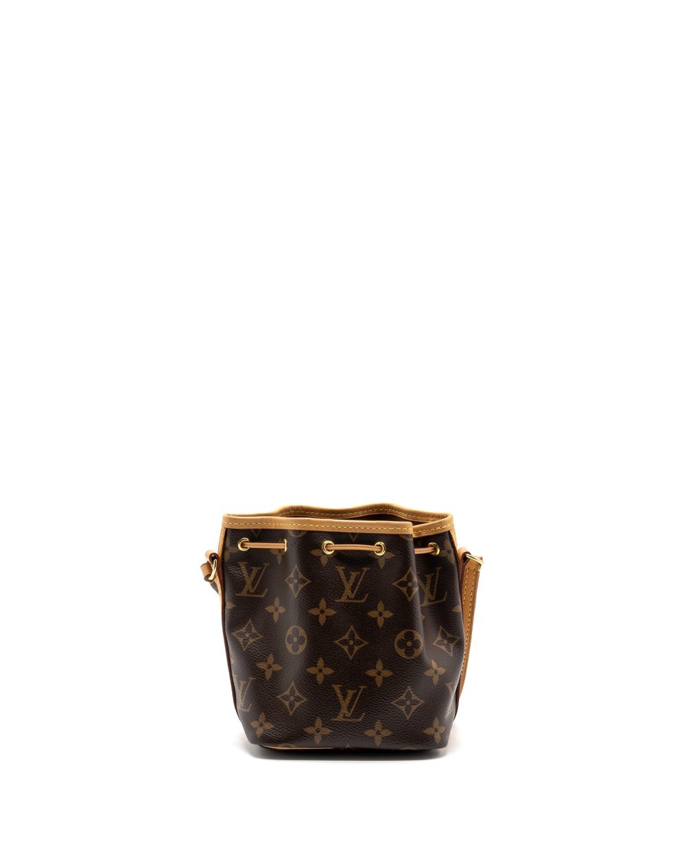 AAA Replica Louis Vuitton LV NANO NOE MONOGRAM CANVAS GHW