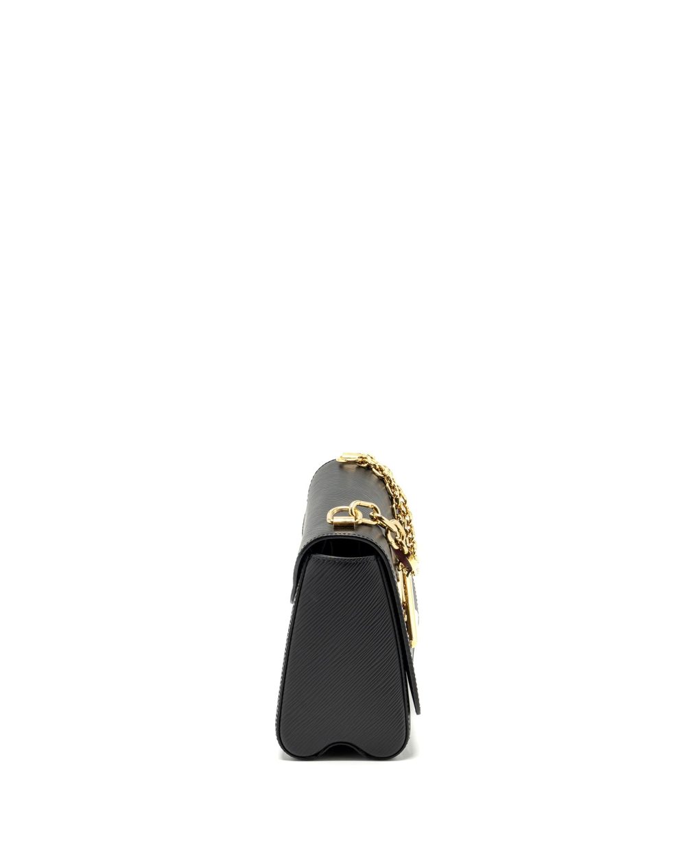 AAA Replica Louis Vuitton LV TWIST MM EPI BLACK GHW