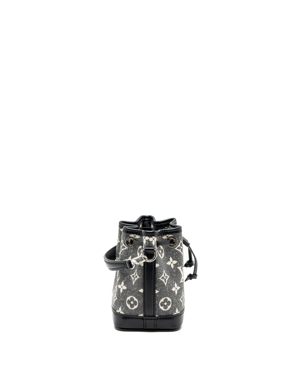AAA Replica Louis Vuitton LV NANO NOE JACQUARD DENIM BLACK MULTICOLOUR SHW (NEW VERSION)