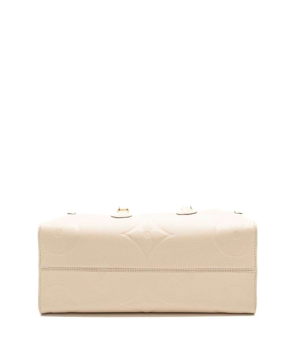 AAA Replica Louis Vuitton LV ONTHEGO MM EMPREINTE LEATHER WHITE GHW (NEW VERSION)