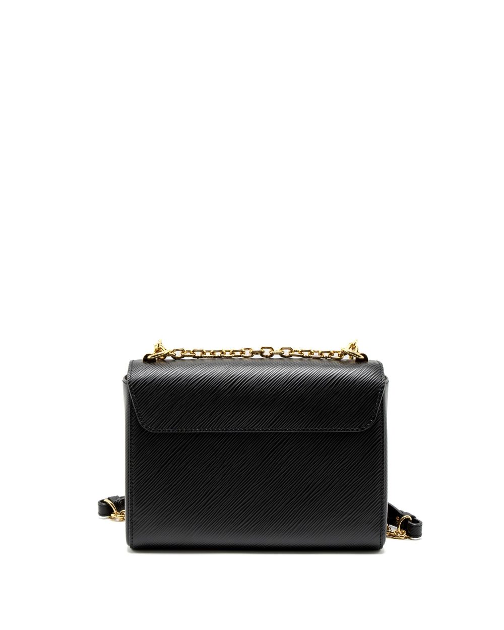 AAA Replica Louis Vuitton LV TWIST MM EPI BLACK GHW