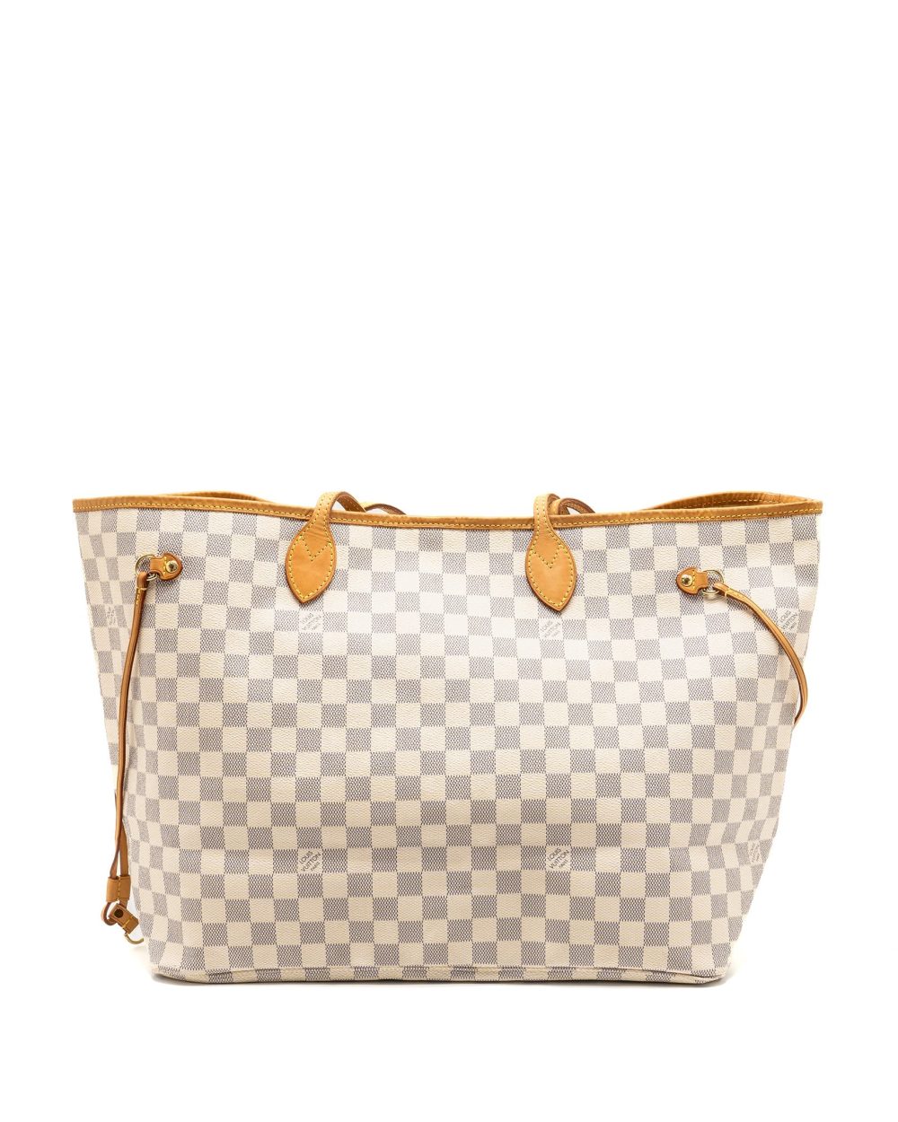 AAA Replica Louis Vuitton LV NEVERFULL GM DAMIER AZUR CANVAS GHW