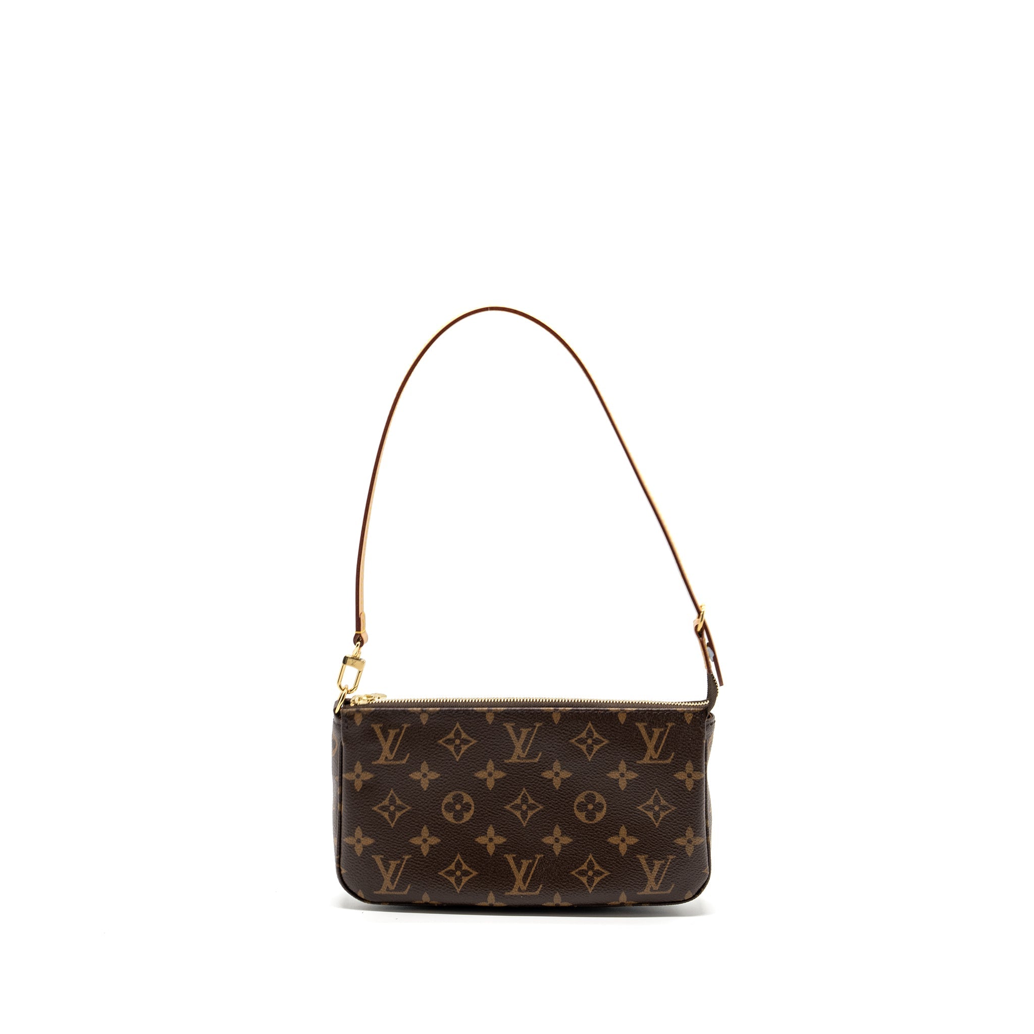 AAA Replica Louis Vuitton LV POCHETTE ACCESSORIES MONOGRAM CANVAS GHW
