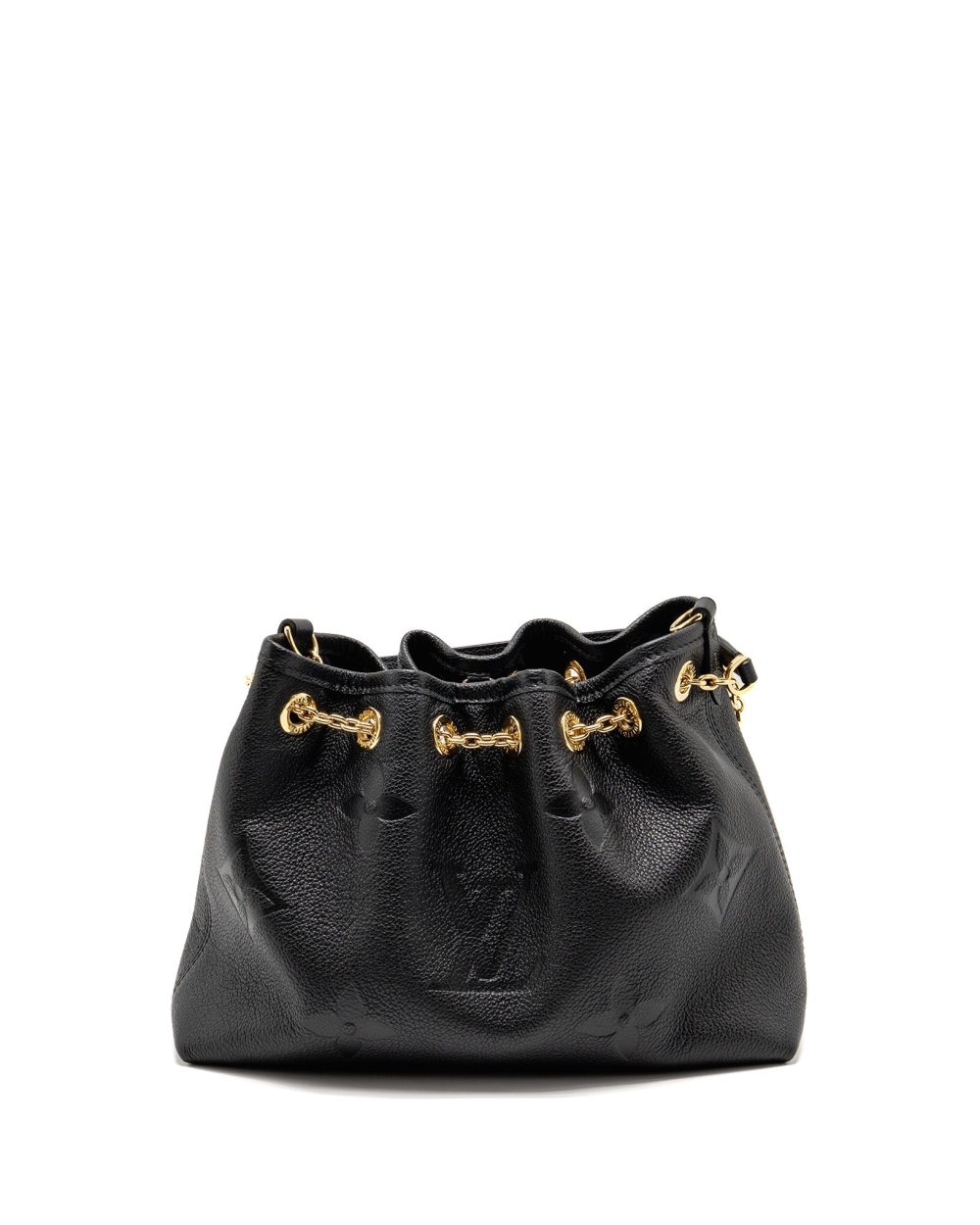 AAA Replica Louis Vuitton LV BUNDLE BAG MONOGRAM EMPREINTE LEATHER BLACK GHW