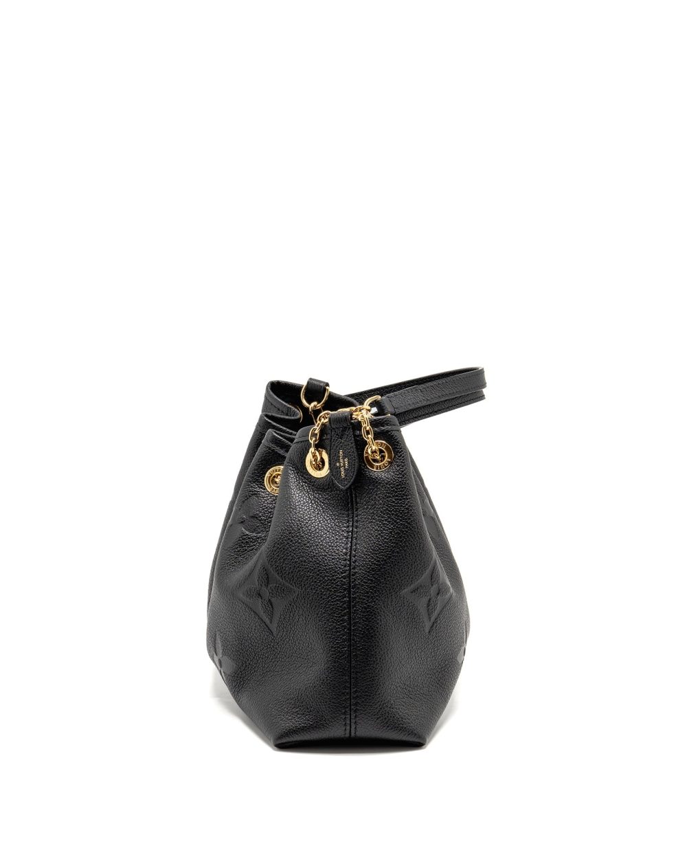 AAA Replica Louis Vuitton LV BUNDLE BAG MONOGRAM EMPREINTE LEATHER BLACK GHW
