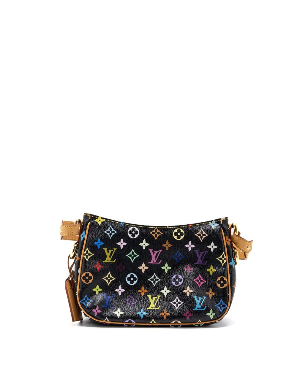 AAA Replica Louis Vuitton LV VINTAGE LODGE BAG MULTICOLOUR MONOGRAM CANVAS BLACK GHW
