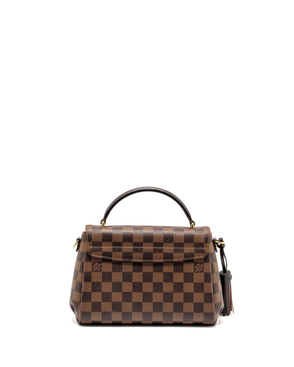 AAA Replica Louis Vuitton LV CROISETTE DAMIER EBENE GHW