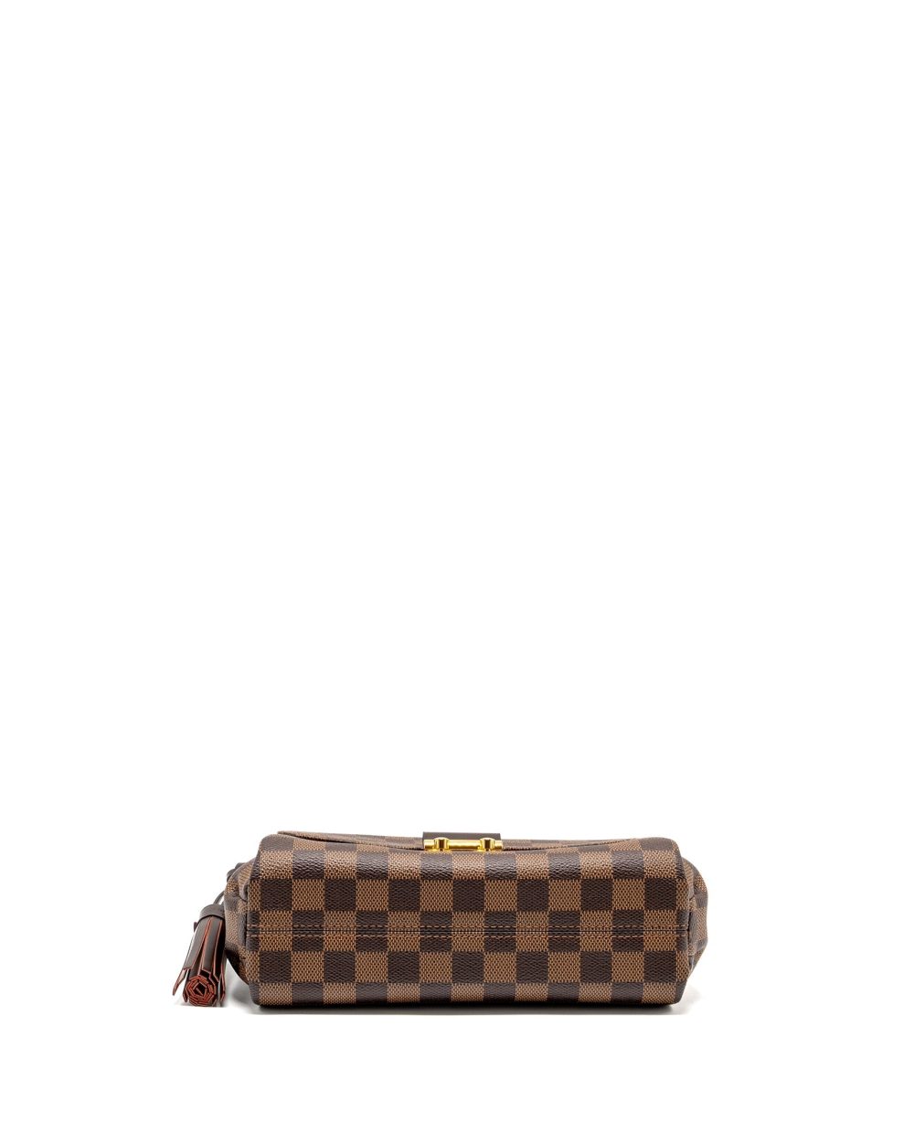 AAA Replica Louis Vuitton LV CROISETTE DAMIER EBENE GHW