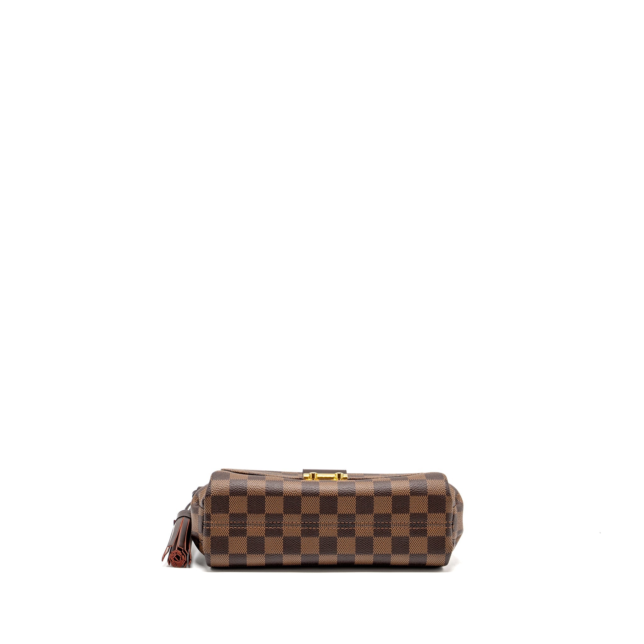 AAA Replica Louis Vuitton LV CROISETTE DAMIER EBENE GHW