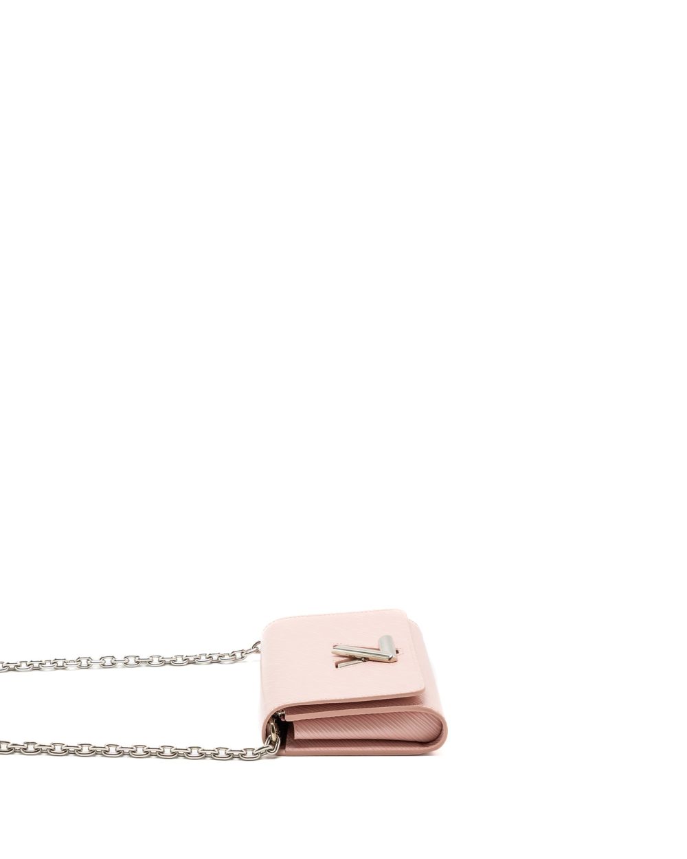 AAA Replica Louis Vuitton LV TWIST CHAIN POUCH EPI ROSE BALLERINE SHW