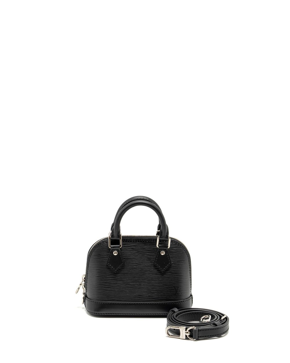 AAA Replica Louis Vuitton LV ALMA NANO EPI BLACK SHW